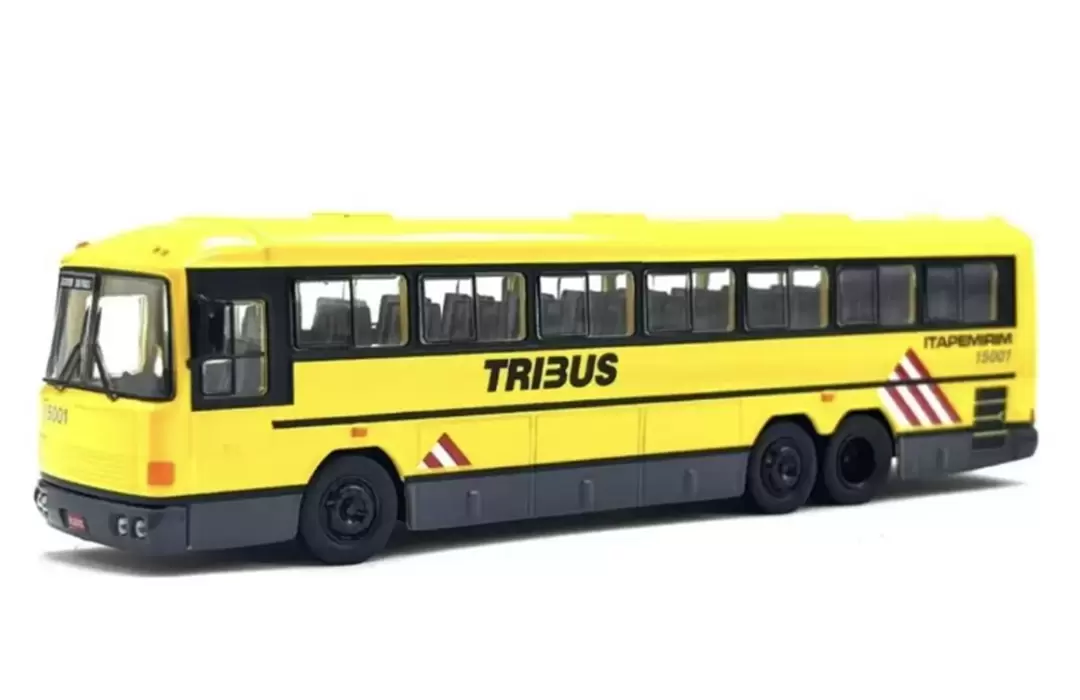 Tecnobus Tribus II Itapemirim 15001 Pintura Bandeira