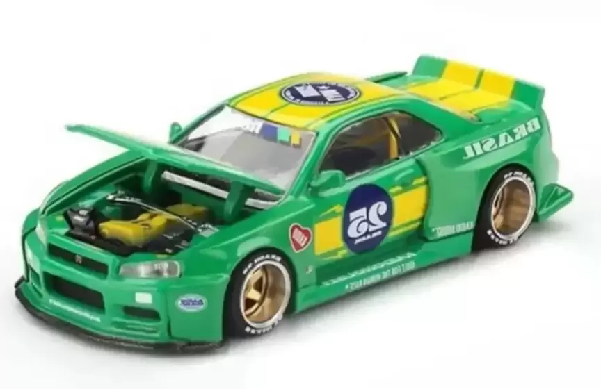 Nissan Skyline GT-R (R34) Kaido Racing 2025 Salão Diecast Exclusive